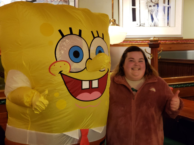 Sponge Bob and Mom Gabrielle