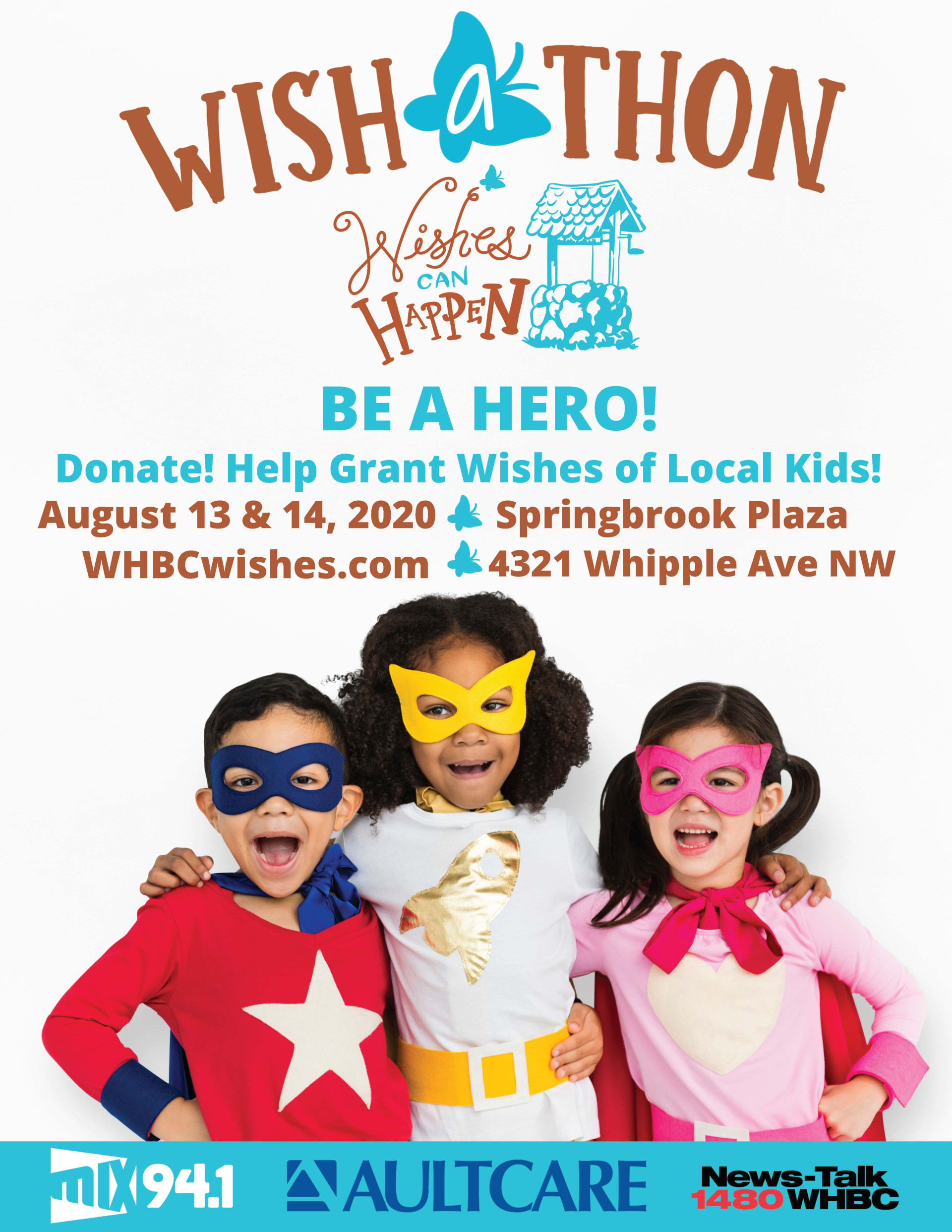 2020 Wish A Thon Flyer