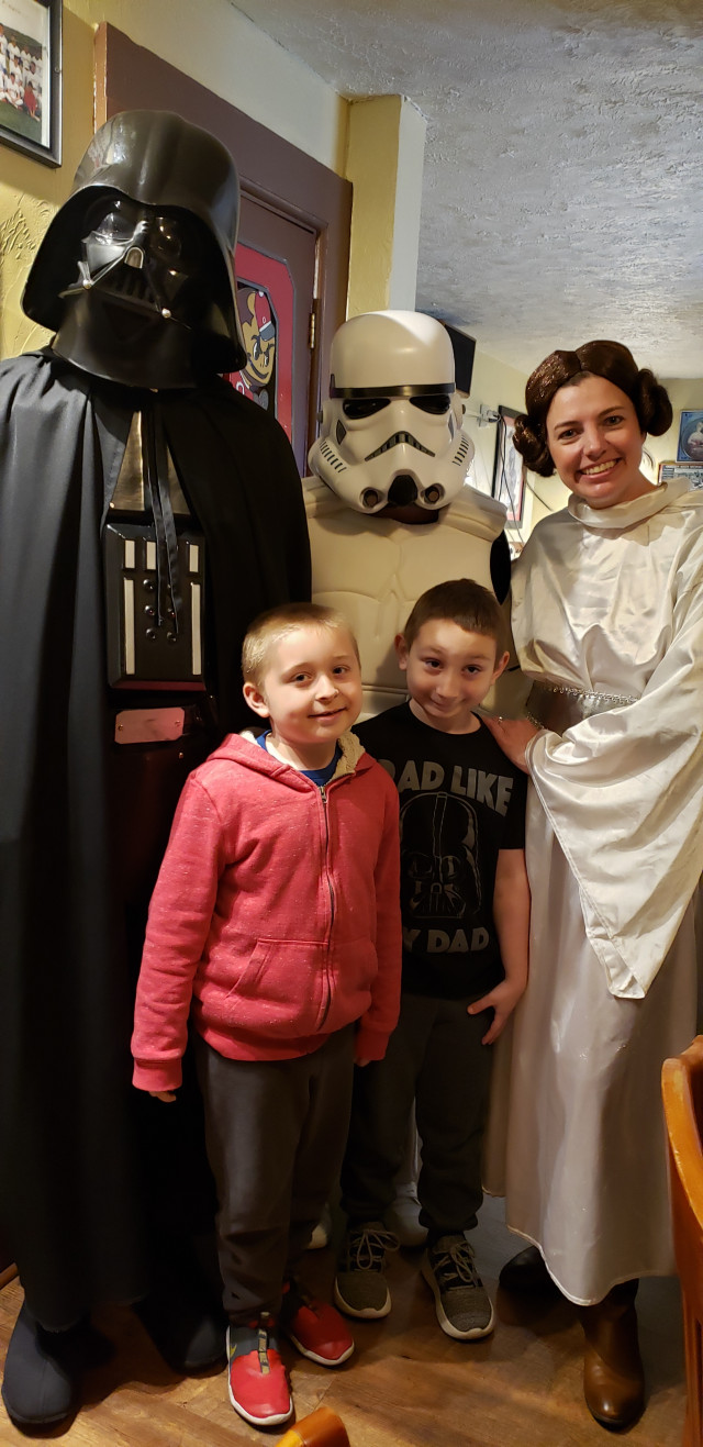 Nolan with Star Wars Group