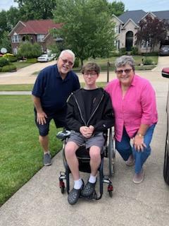 Joey with Margie and Ray