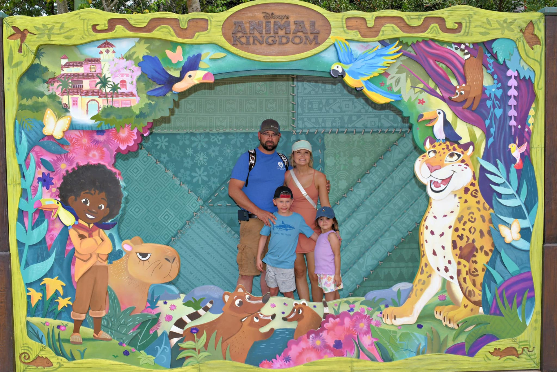 Kori and Family at Animal Kingdom