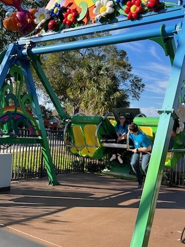 Charlotte on Ride at GKTW