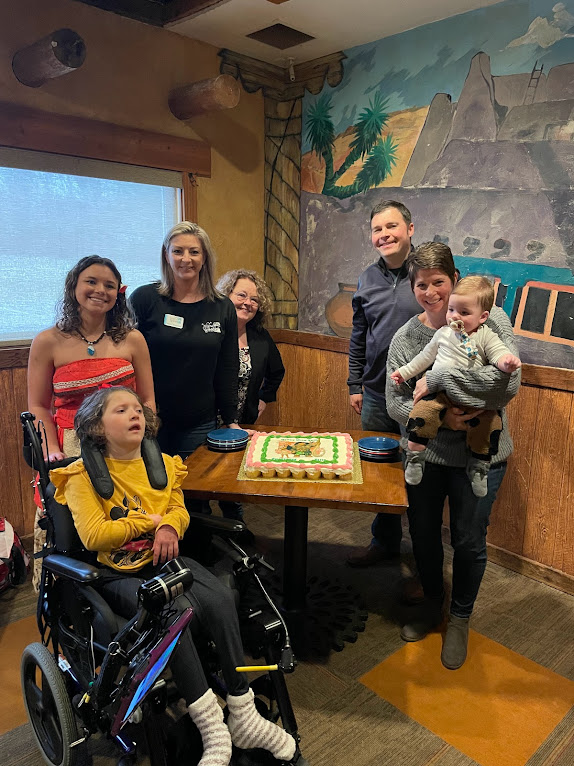 Charlottes Family with Wish Granters and Cake