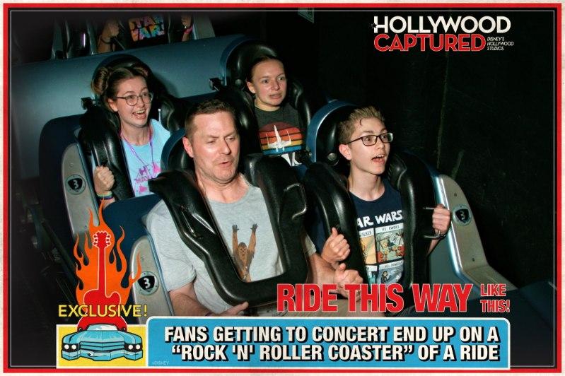 Family at Hollywood Studios Coaster