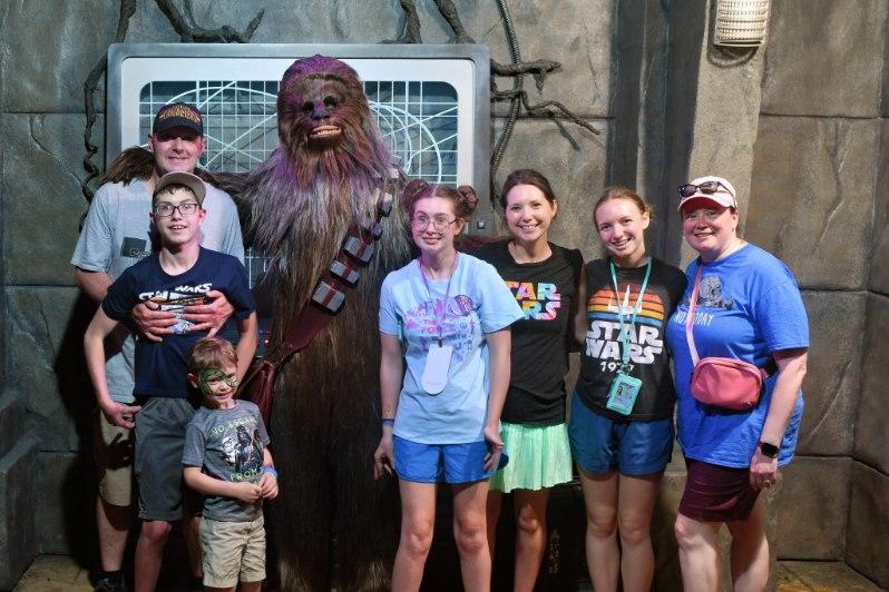 Family with Jabba the Hut