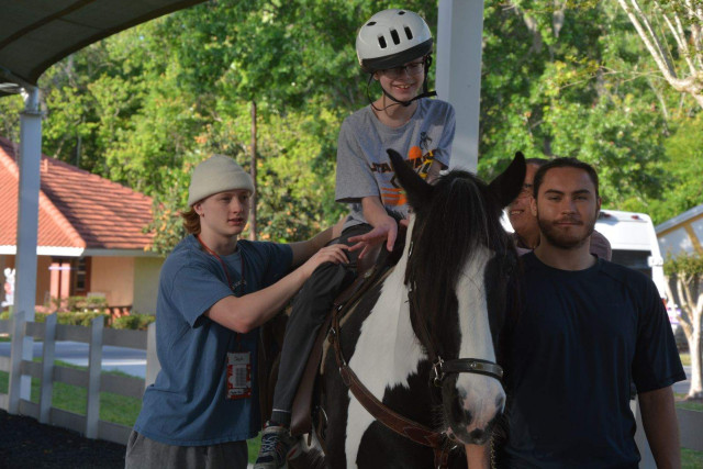 Nicholas on Pony at GKTW