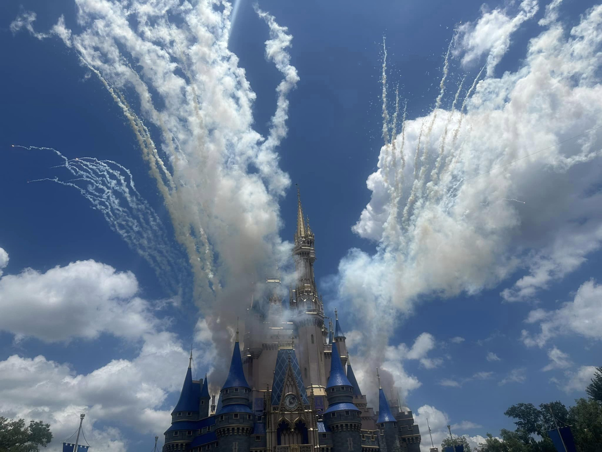 Castle after Fireworks