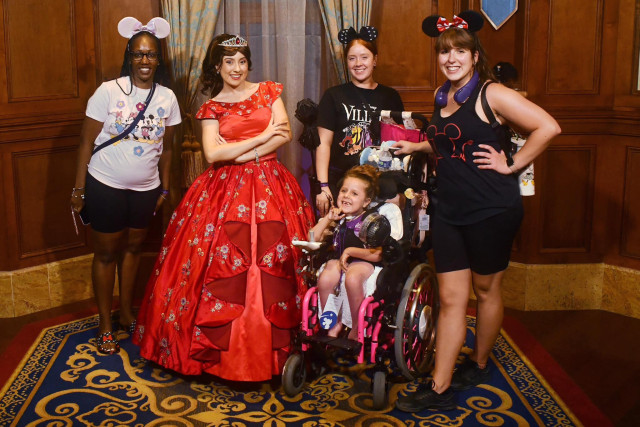 Evie and Group with Princess Elena 2