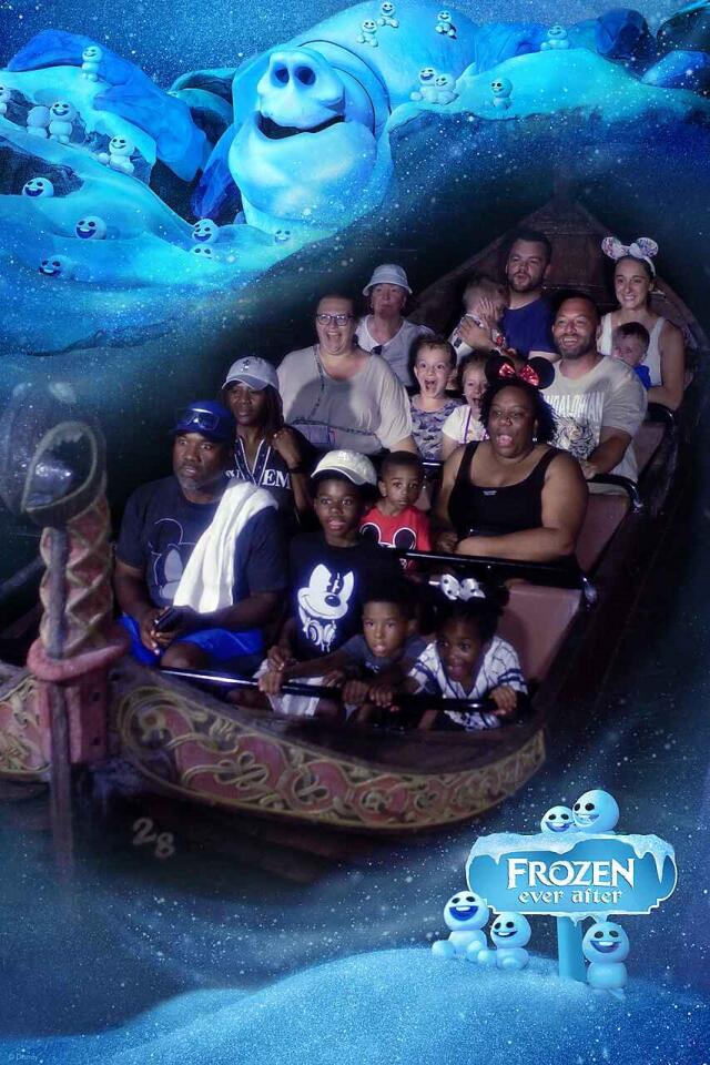 Family on Rollercoaster