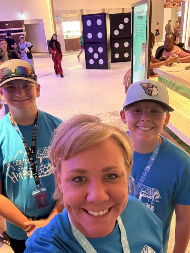 Great Jack Bryson and Mom at Airport