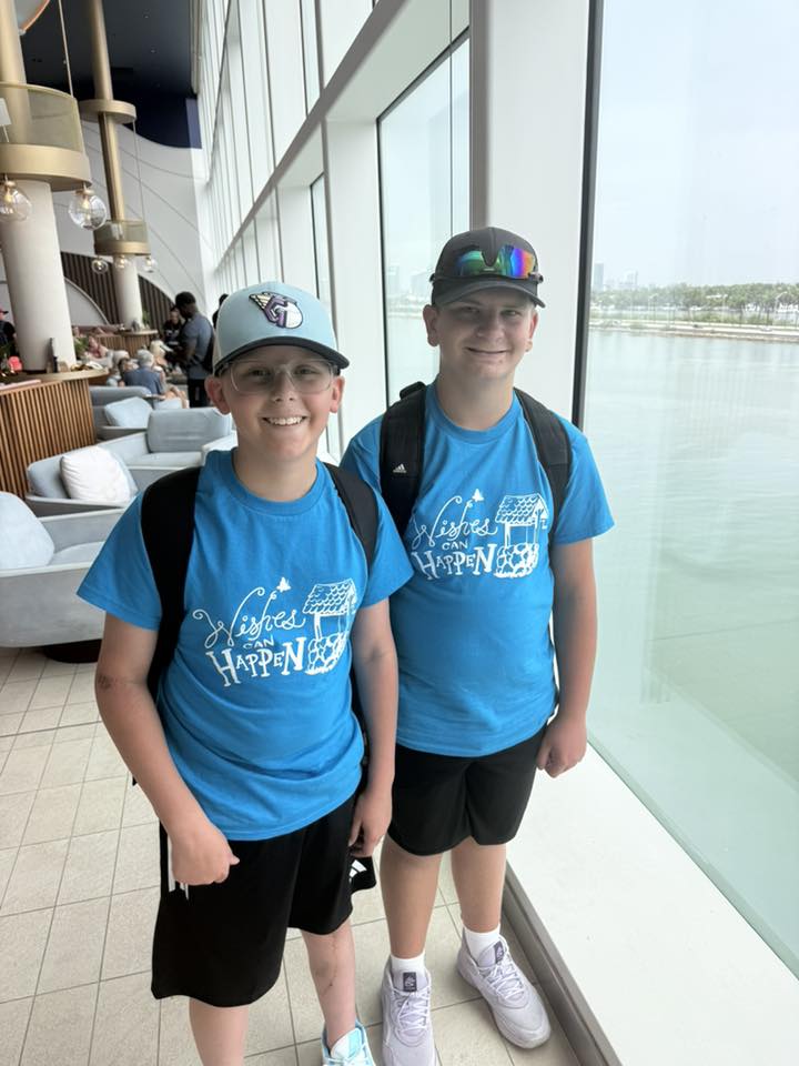Great Jack and Bryson at Airport