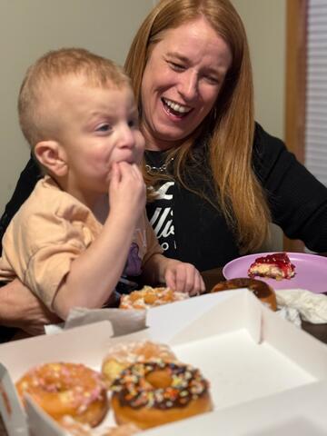 Erine and Hazel Donuts 3