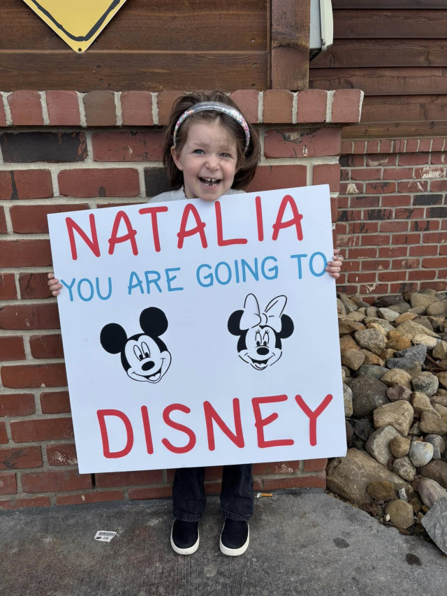 Natalia You're Going to Disney