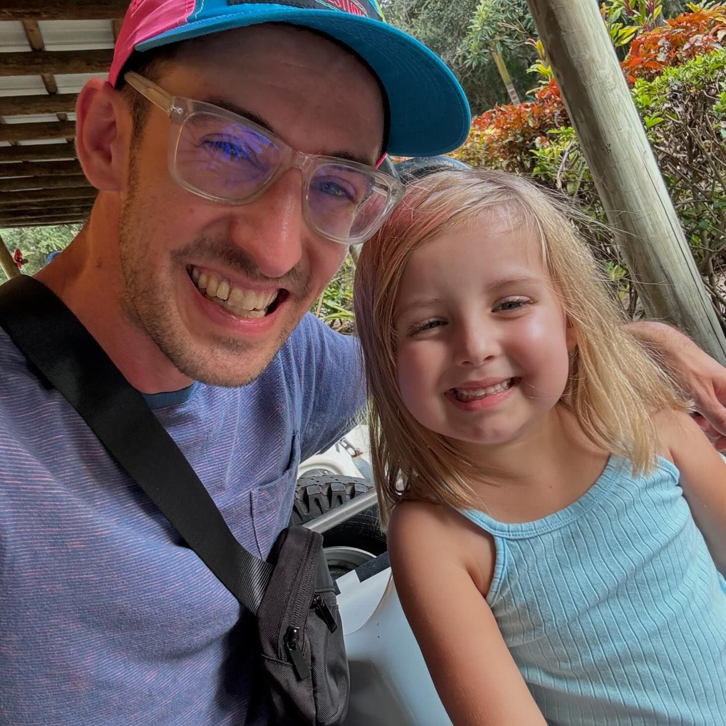 Dad and Everleigh