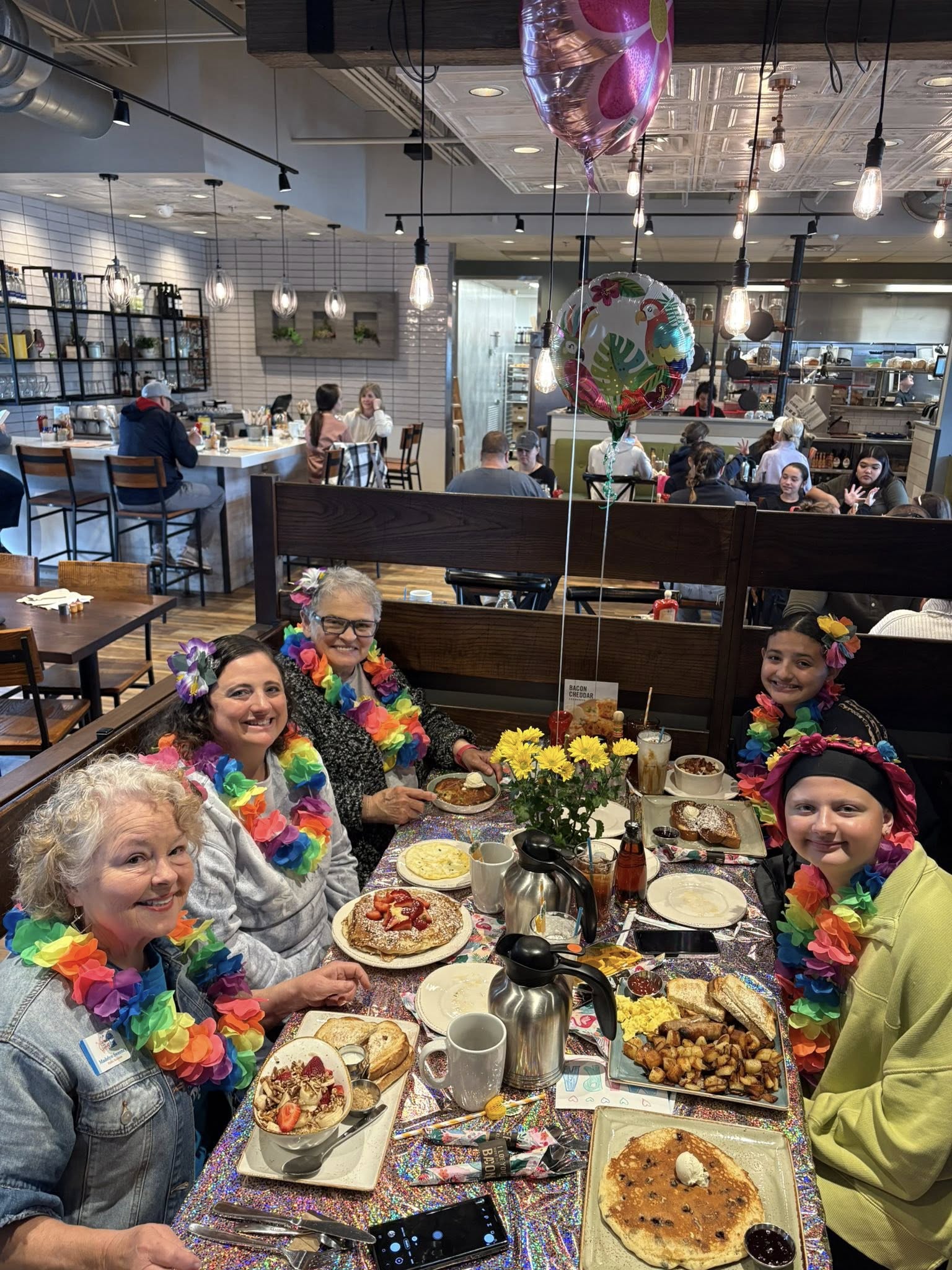 Family with Wish Granter at Table