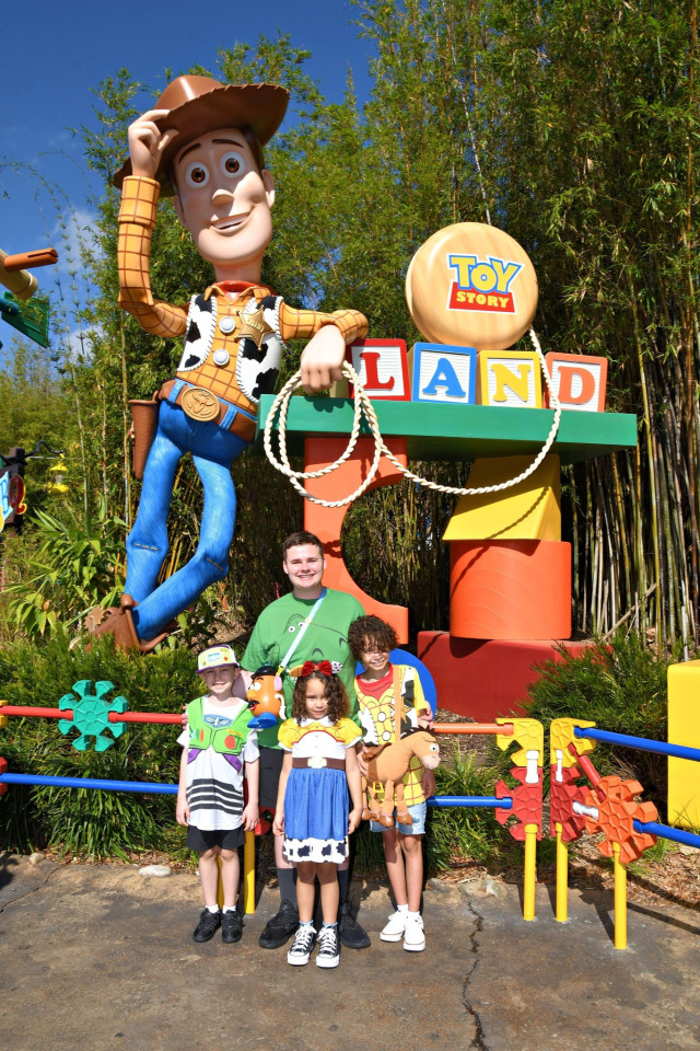 Kids at Toy Story