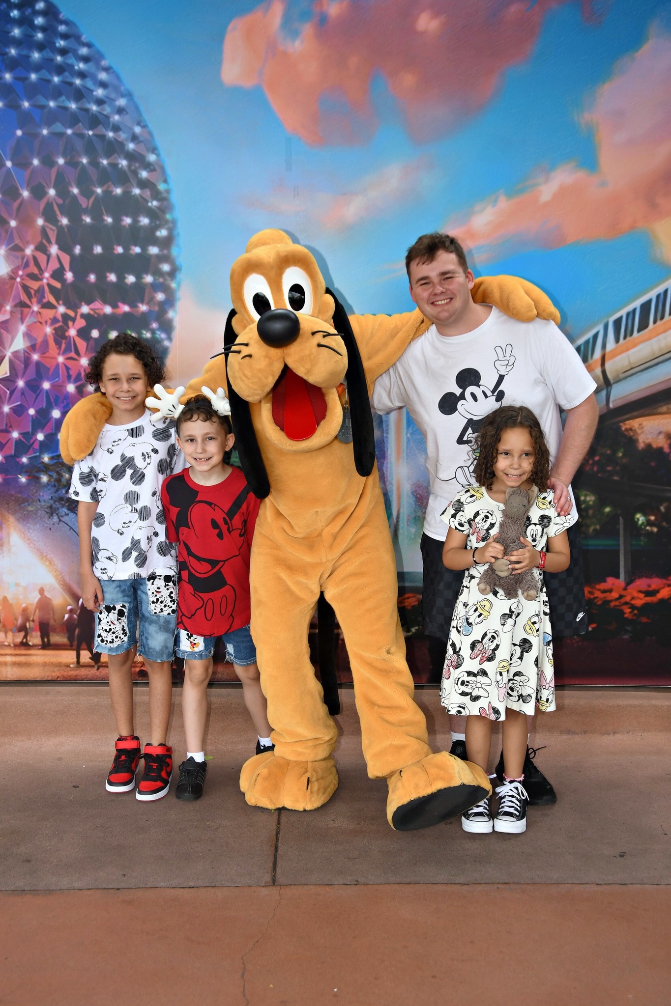 Kids with Pluto