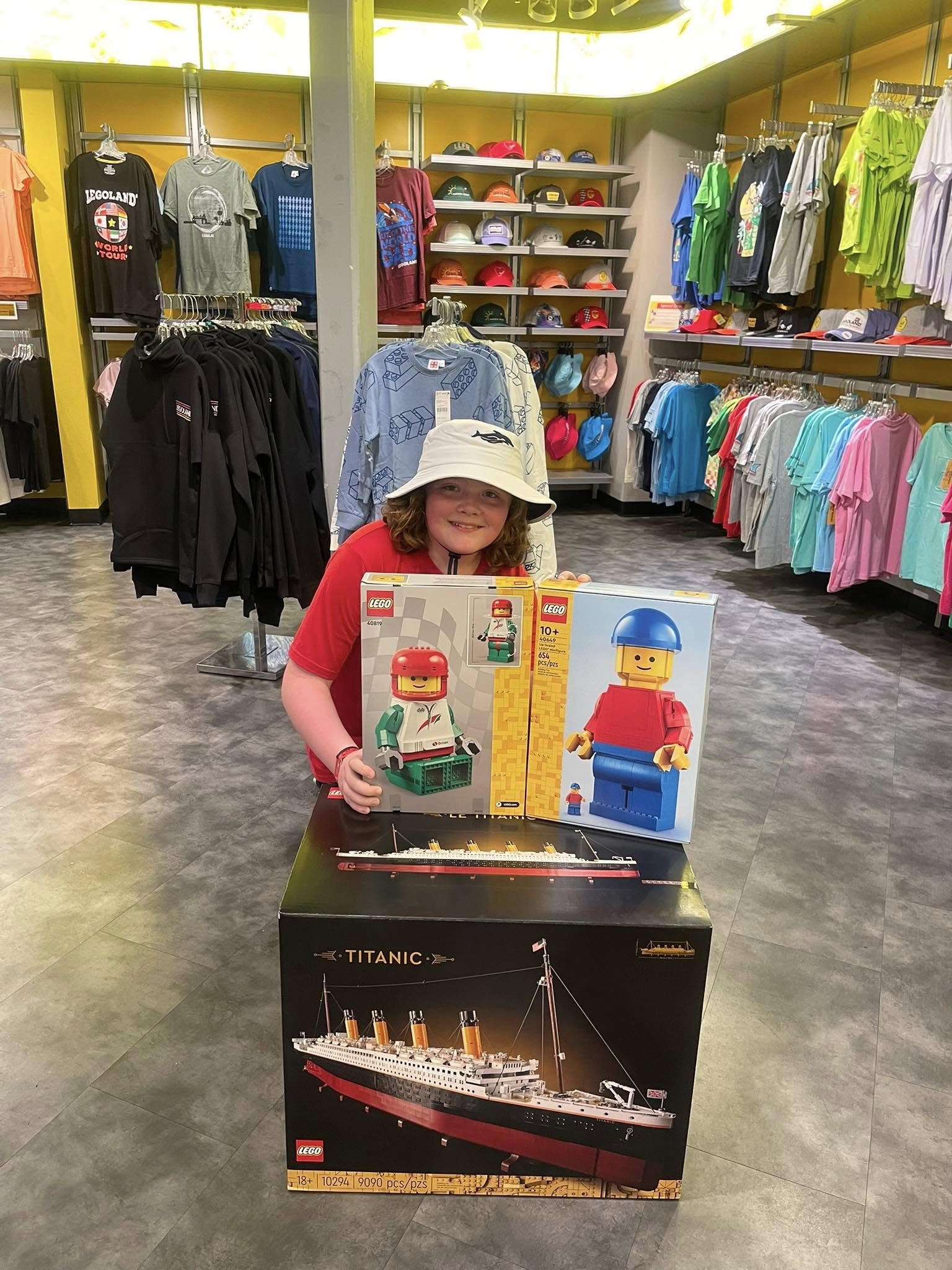 With Titanic stuff
