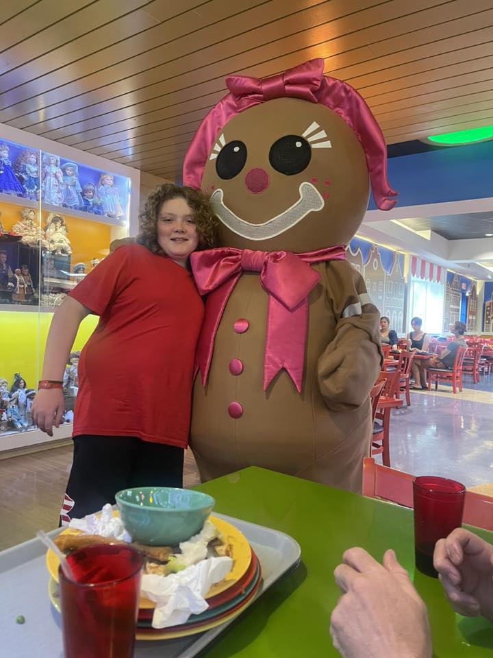 Wyatt w Gingerbread Man