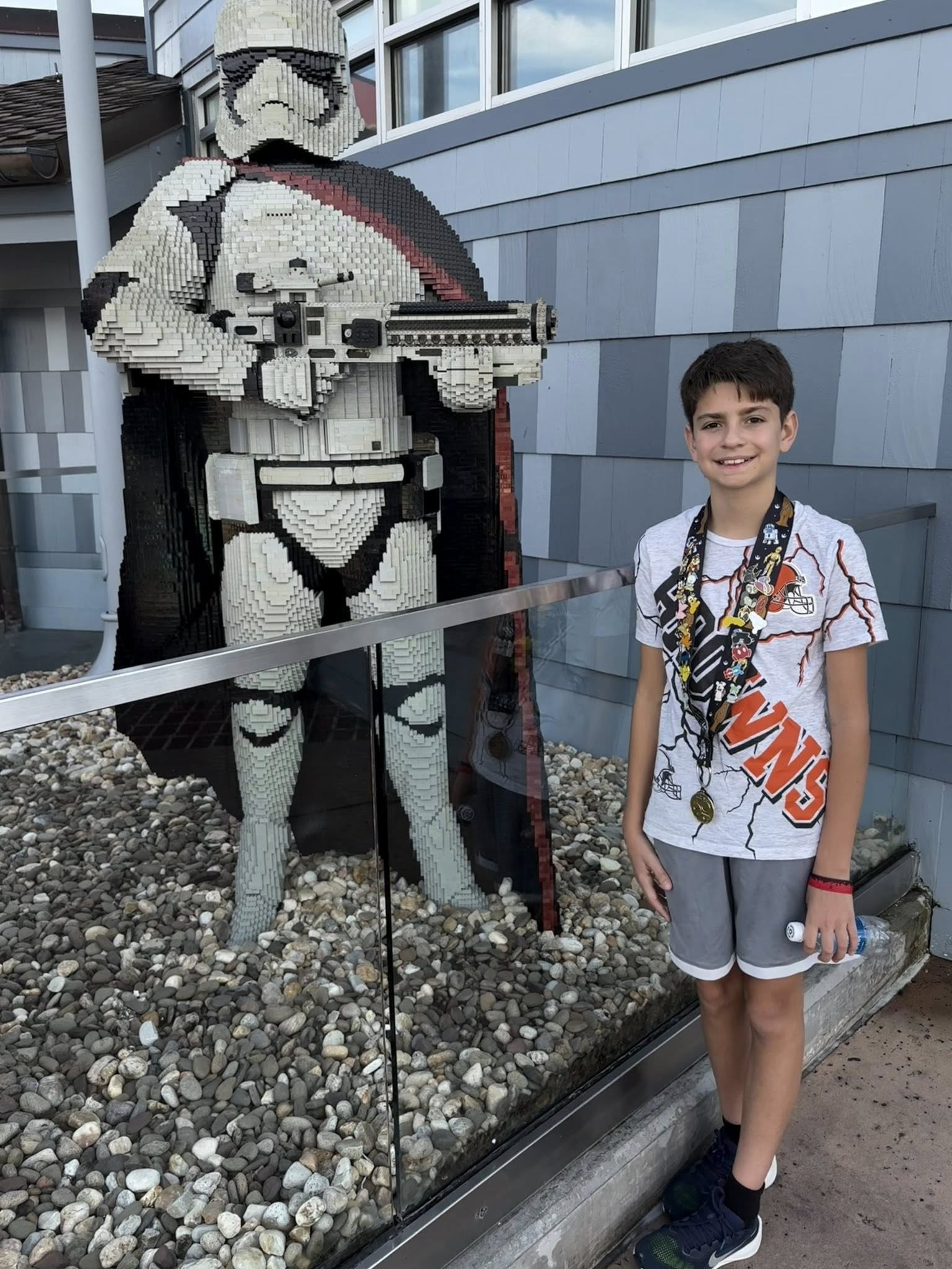 Micah w Star Wars Character