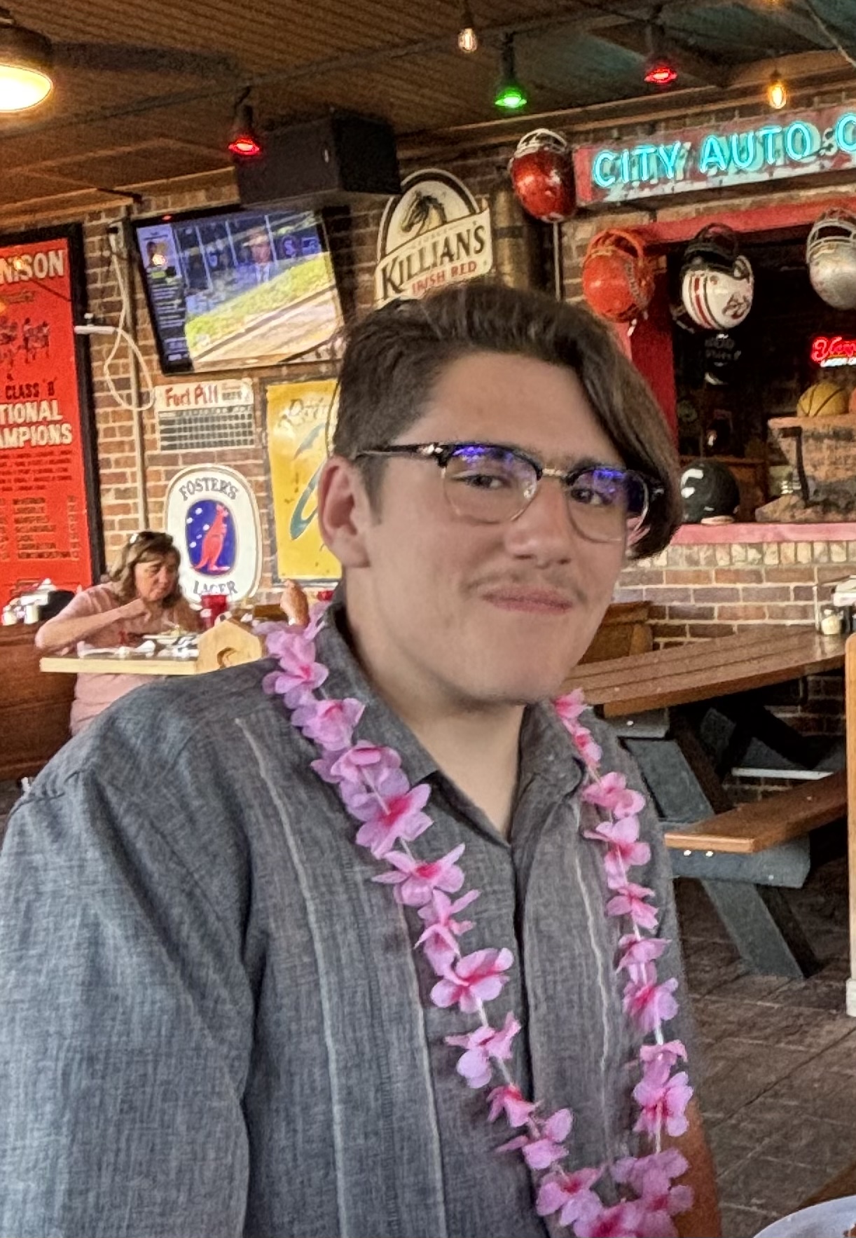 Alex Closeup at Wish Pres