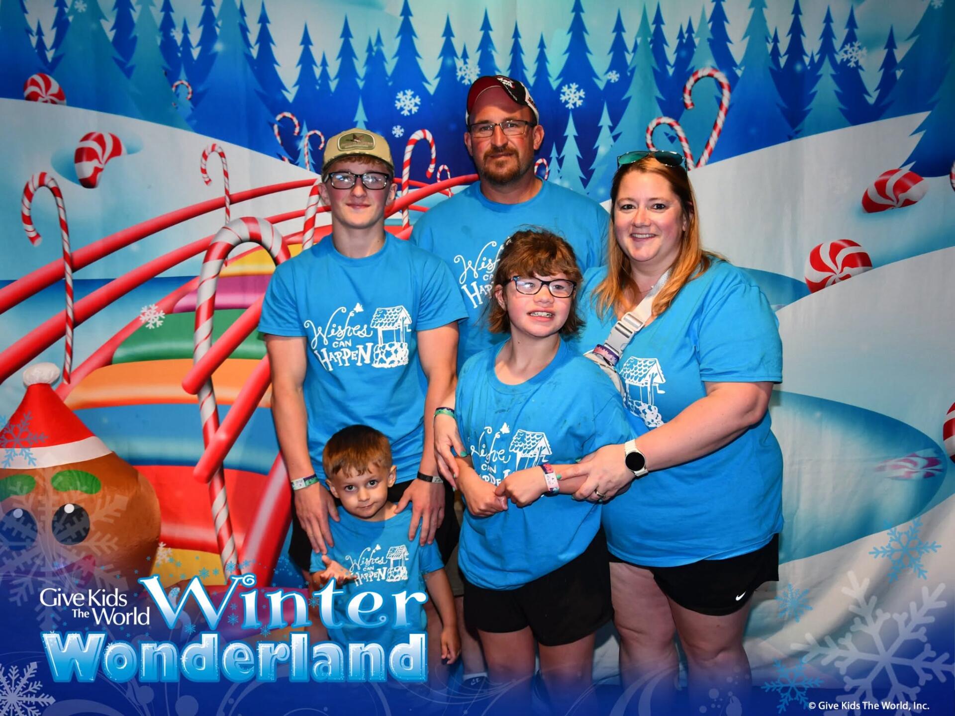 Mallory and Family at GKTW Christmas