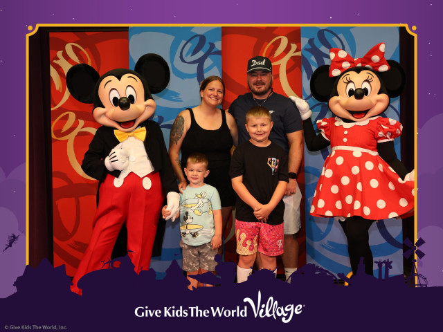 Miles Barnes Family GKTW Photo