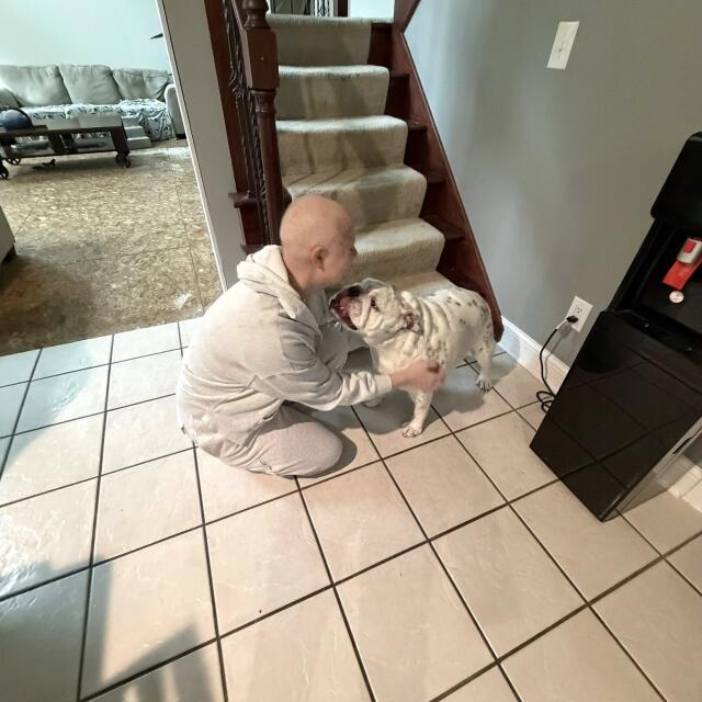 Alyssa with Dog 2