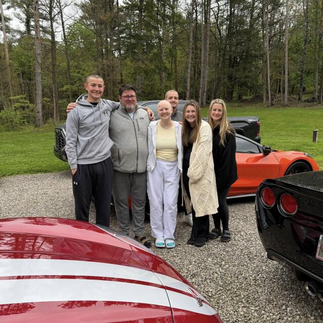 Alyssa with Group of Family and Friends
