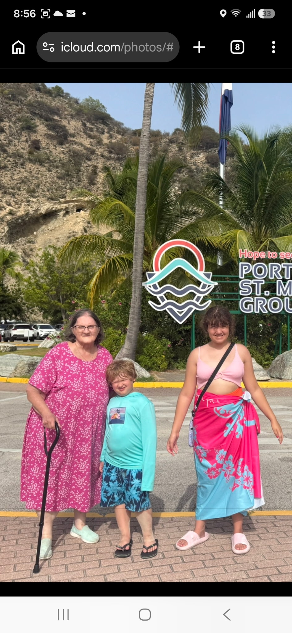 Family on Coco Cay Probably