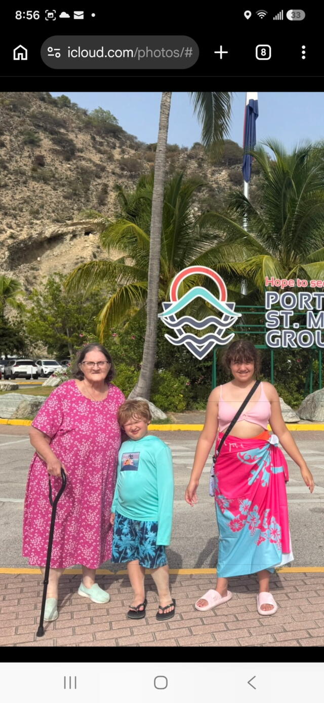 Family on Coco Cay Probably