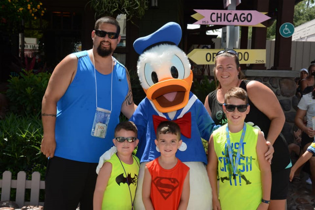 Family with Donald